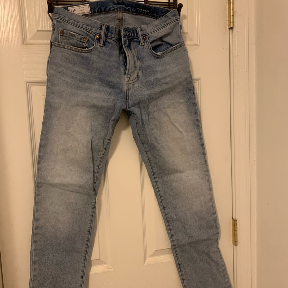 **3/$20 sale - any item $10 and under** Men’s Gap light wash jeans